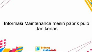 Maintenance Mesin Slot Adalah Dan Contohnya Adalah Pdf